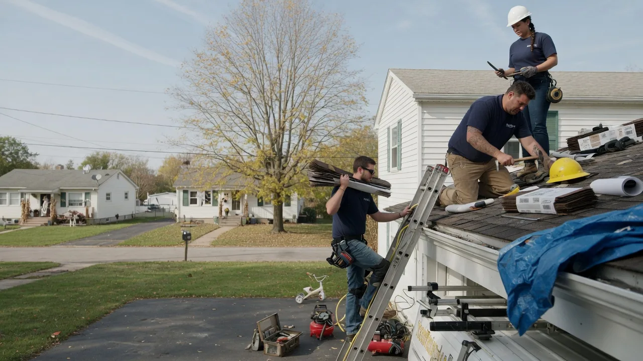 Local Roofing Contractors in Perrinton, MI near me